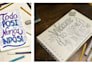 make a hand lettering design with your words